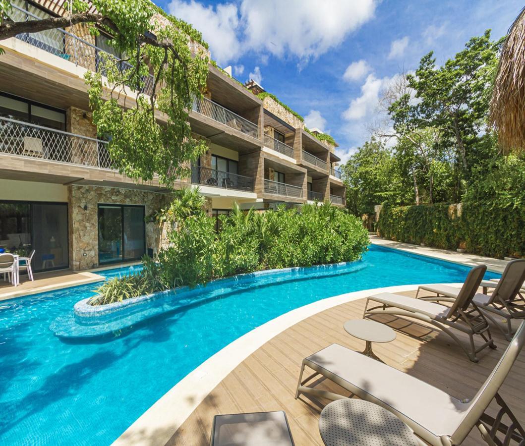 Paramar Ve 005 New Swim Up With Private Jacuzzi Tulum Exterior foto