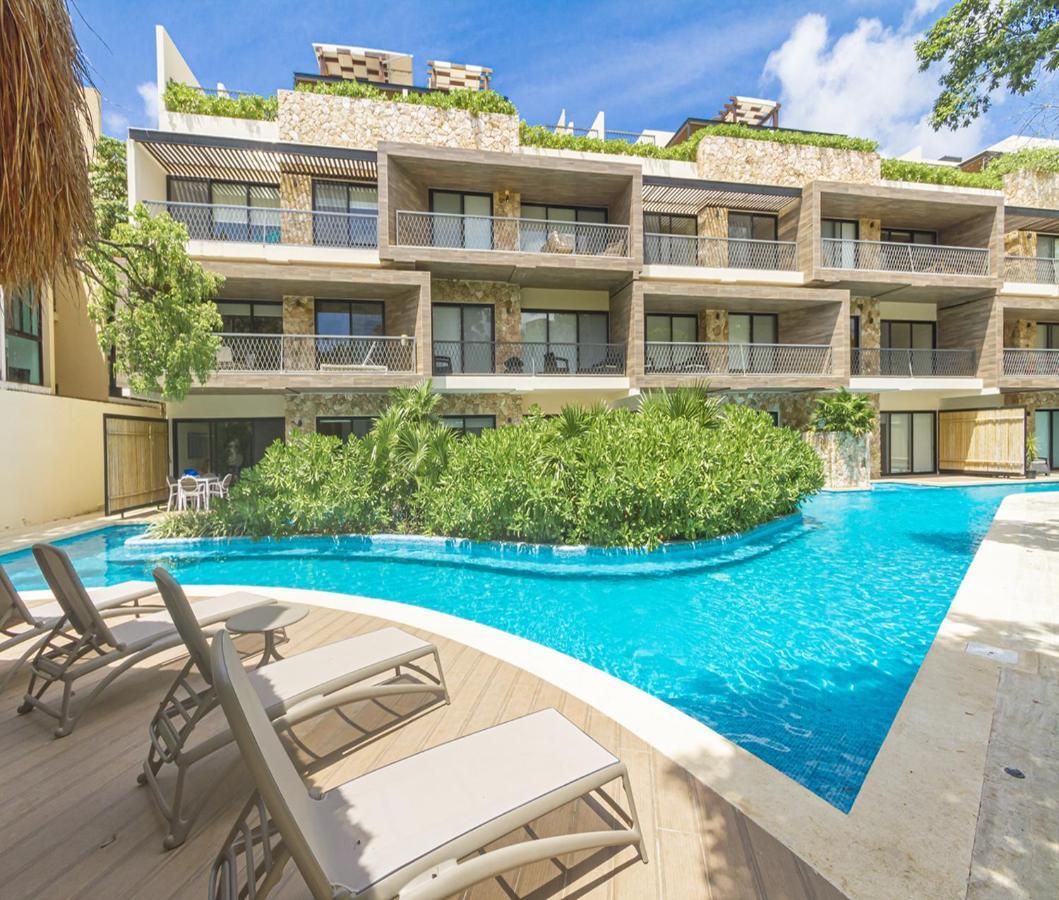 Paramar Ve 005 New Swim Up With Private Jacuzzi Tulum Exterior foto